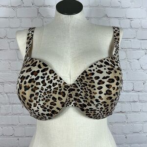 Cacique Invisible Backsmoother Lightly Lined Full Coverage Bra Size 44DD